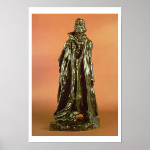 Póster Estude para Eustache de St Pierre, do Burgher