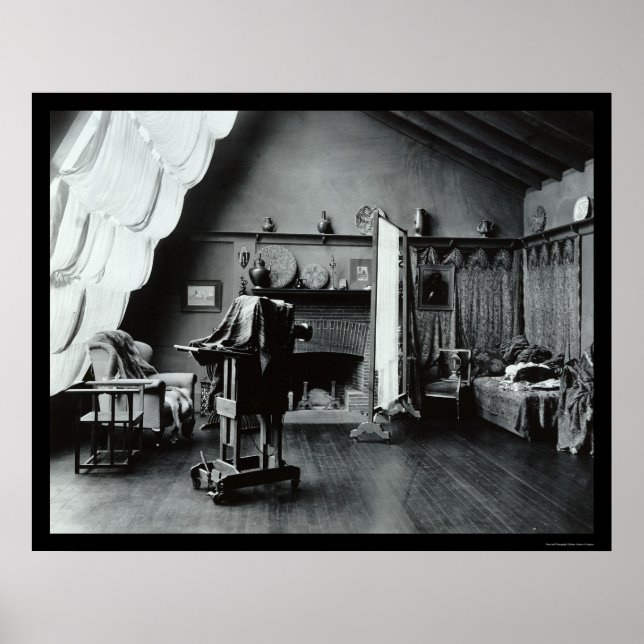 Poster Estúdio de fotografia em Washington DC 1900 (Frente)