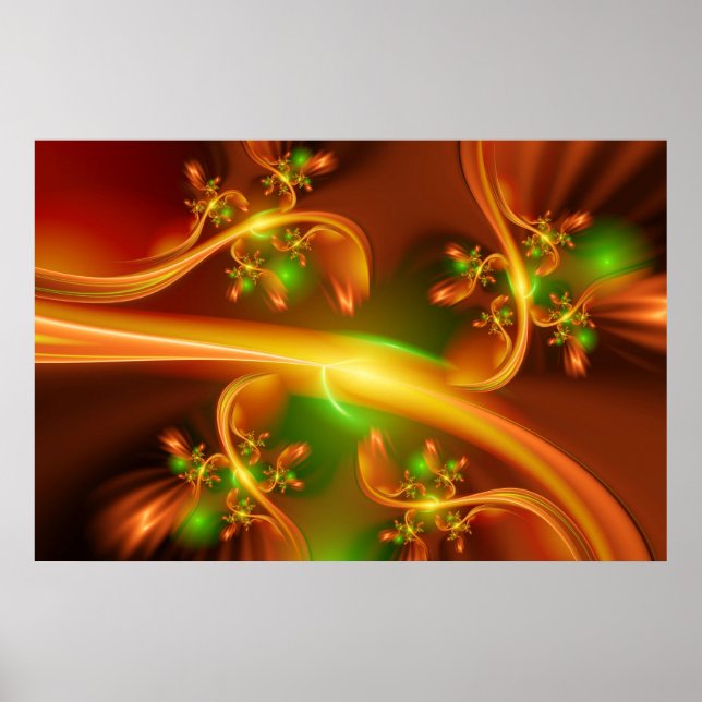 Póster Estudo Botânico (Frente)