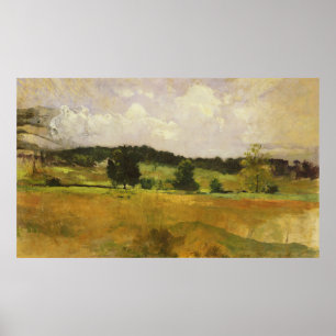 Póster Estudo da paisagem