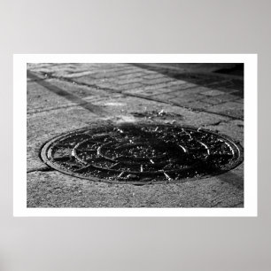 Póster Estudo da textura da noite Sightwalk