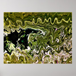 Poster Estudo de Cor Abstrata 495,