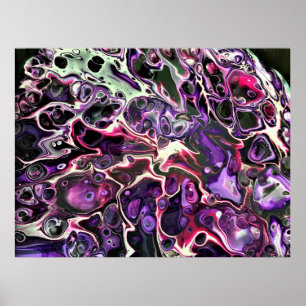 Poster Estudo de cor abstrato 189,