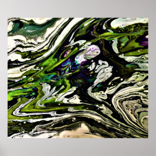 Poster Estudo de cor abstrato 21,