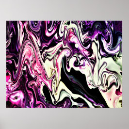 Poster Estudo de cor abstrato 213,