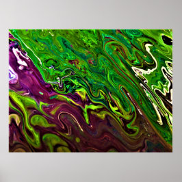 Poster Estudo de cor abstrato 241,