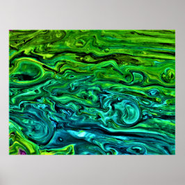 Poster Estudo de cor abstrato 258,