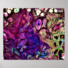 Poster Estudo de cor abstrato 261,