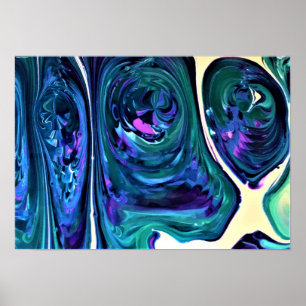 Poster Estudo de cor abstrato 278,