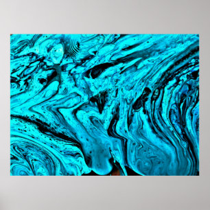 Poster Estudo de cor abstrato 30,