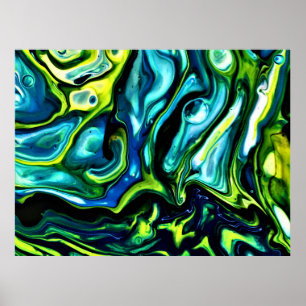 Poster Estudo de cor abstrato 315,