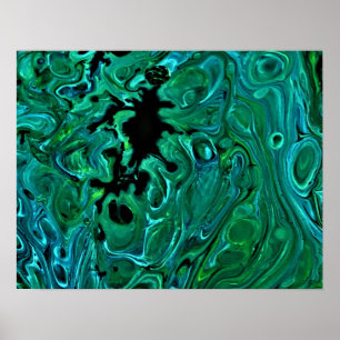 Poster Estudo de cor abstrato 321,