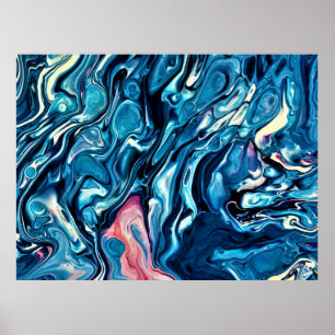 Poster Estudo de cor abstrato 334,