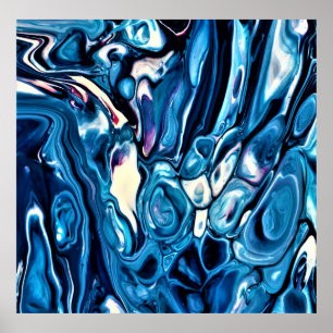 Poster Estudo de cor abstrato 342, 