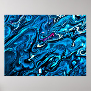 Poster Estudo de cor abstrato 352,