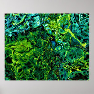 Poster Estudo de cor abstrato 367,