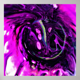 Poster Estudo de cor abstrato 384,