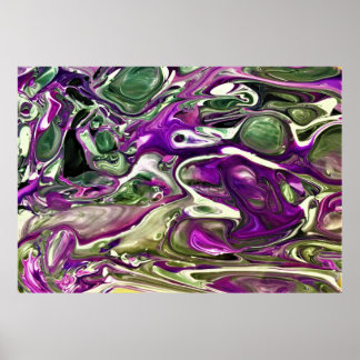 Poster Estudo de cor abstrato 394,