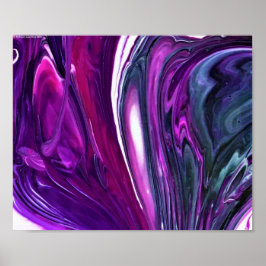 Poster Estudo de cor abstrato 397,