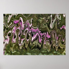 Poster Estudo de cor abstrato 466,