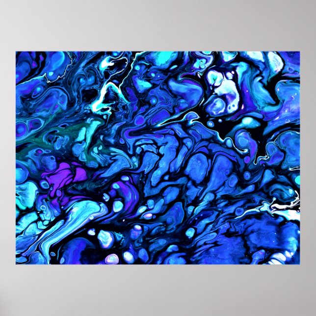 Poster Estudo de cor de abstrato 71, (Frente)