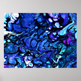 Poster Estudo de cor de abstrato 77,