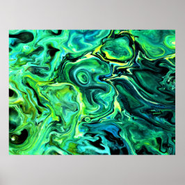 Poster Estudo de cor de abstrato 78,