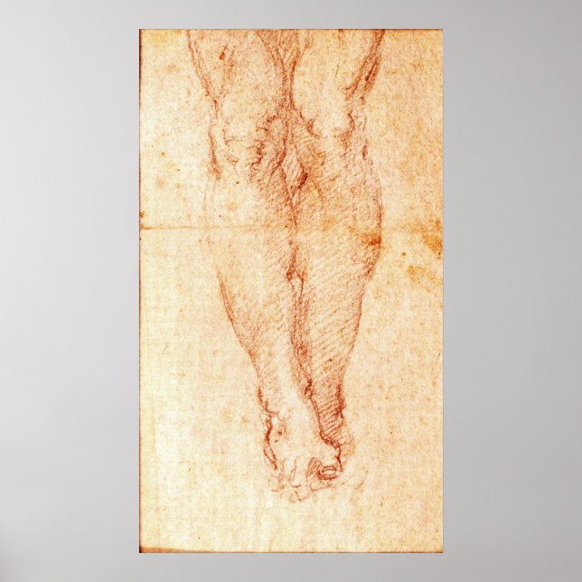 Póster Estudo de Crucificação (Frente)