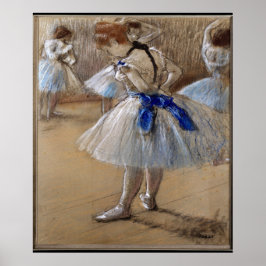 Poster Estudo de Dançarina de Degas