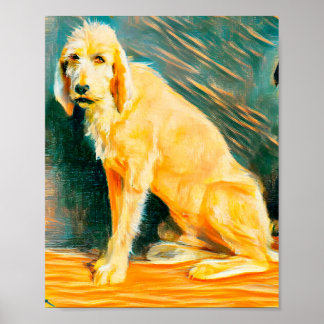 Poster Estudo de dois cães