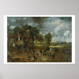 Póster Estudo de escala de cheio para "The Hay Wain", c.1