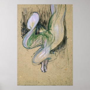 Poster Estudo de Henri de Toulouse-Lautrec   para Loie