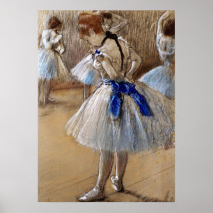Poster Estudo de um Dançarino - Edgar Degas - c1890