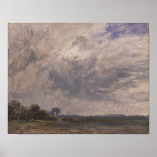 Poster Estudo do Céu Nublado - John Constable