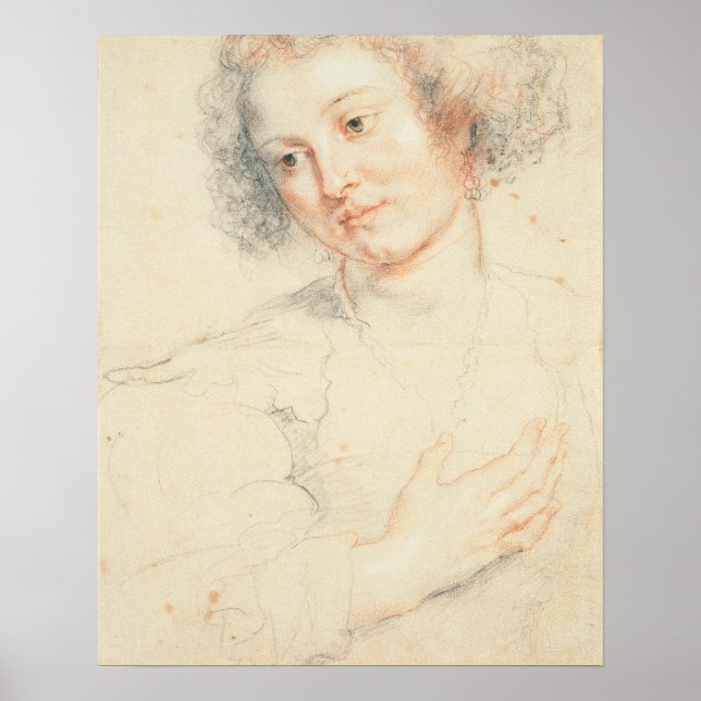 Póster Estudo do Chefe de Rua. Apolônia (desenho) (Frente)