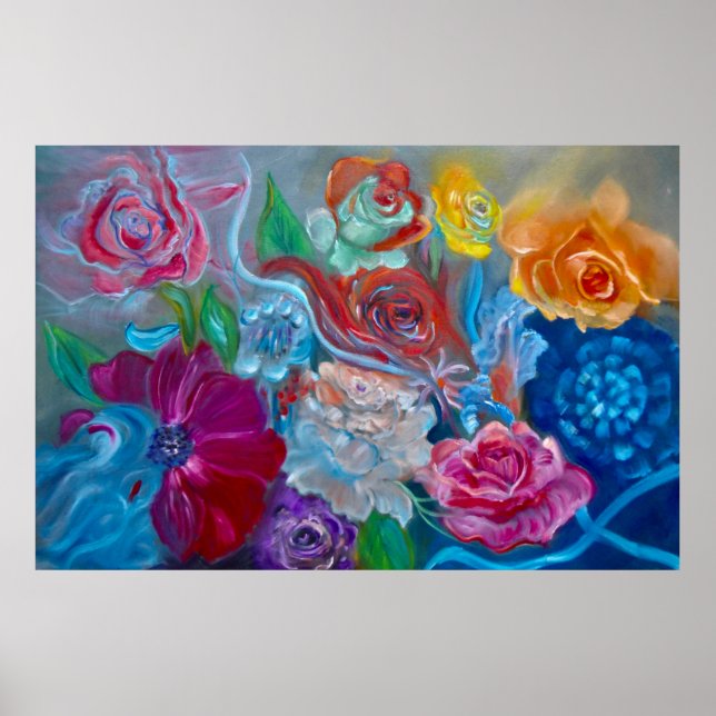 Poster Estudo Floral 1 (Frente)