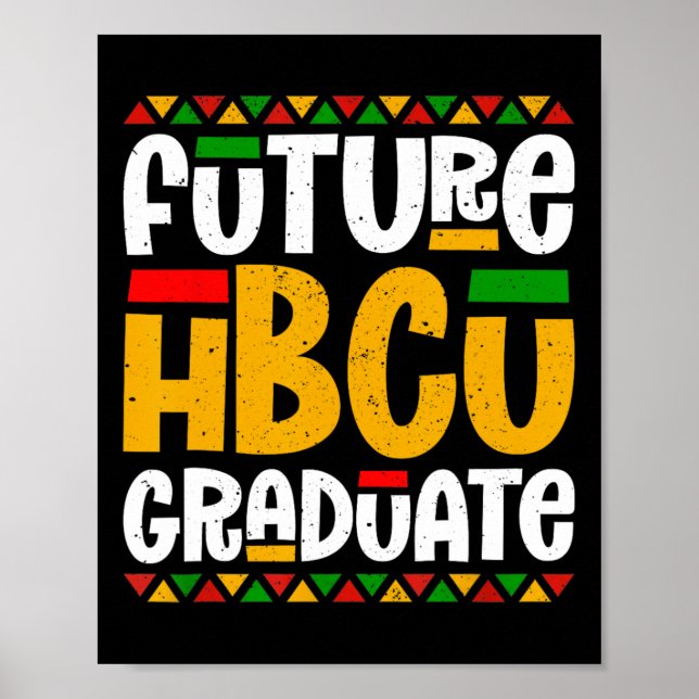 Poster Estudo Histórico da Faculdade Negra do Formando Hb (Frente)