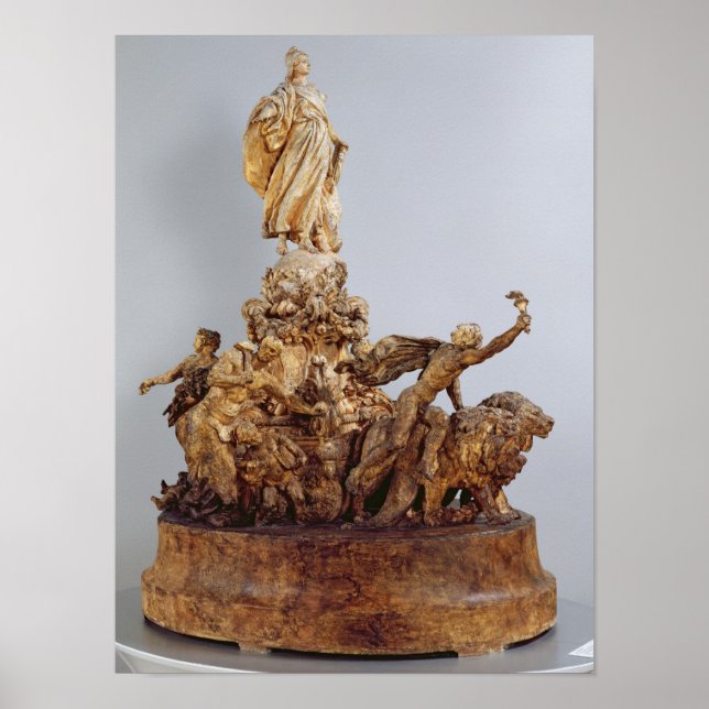 Póster Estudo para o triunfo da República (Frente)