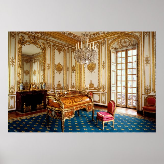 Poster Estudo Privado de Louis XV, 1753-60 (Frente)
