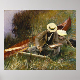 Poster Estudo Sargent An Out-of-Doors