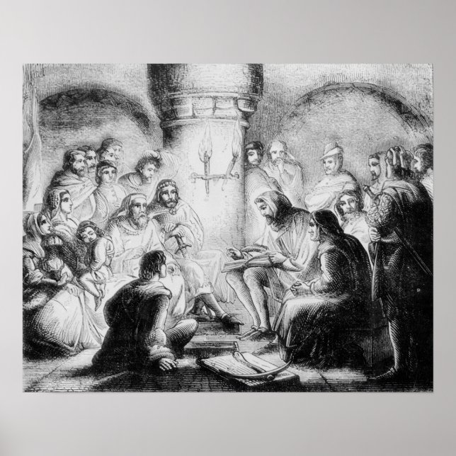 Poster Estudo secreto da Bíblia de Wycliffe (Frente)