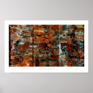 Póster Estudo XV / Série Kaya Mahca