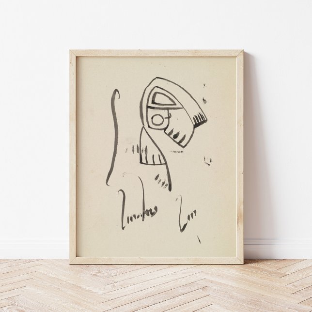 Poster Estudos Esculturais | Henri Gaudier-Brzeska (Criador carregado)