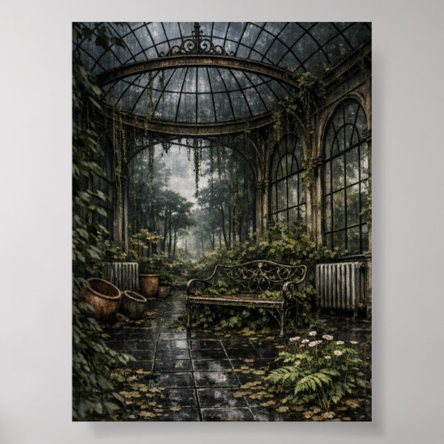 Poster Estufa Orangery de Beautiful Decay (Frente)