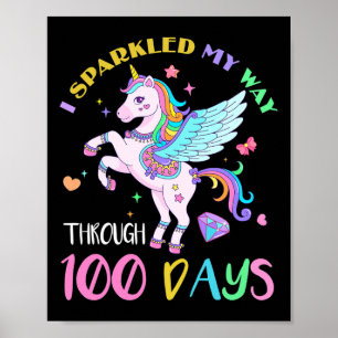 Poster Esvoaçei O Meu Caminho Durante 100 Dias De Unico E