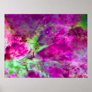 Poster Eta Carinae Nebula Roxo-Poster