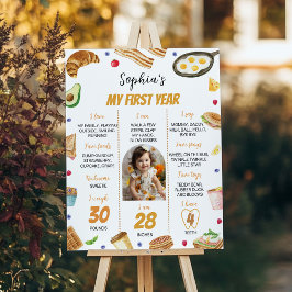 Poster Etapa de Fotografia do primeiro aniversario Bruto