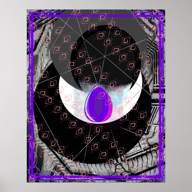 Poster Éter Elementar No Ângulo De Meditação De Água Tatt (Frente)