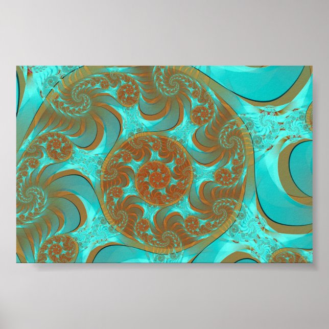 Poster Eterna - Abstrato (Frente)