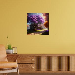 Poster Eterno Charm: Farmhouse Russo e Jacaranda Velha